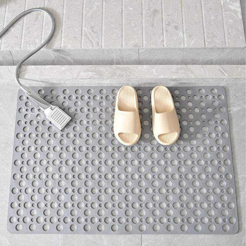 Secure Bath Mat with 100 Grip Cups & 250 Drainage Openings