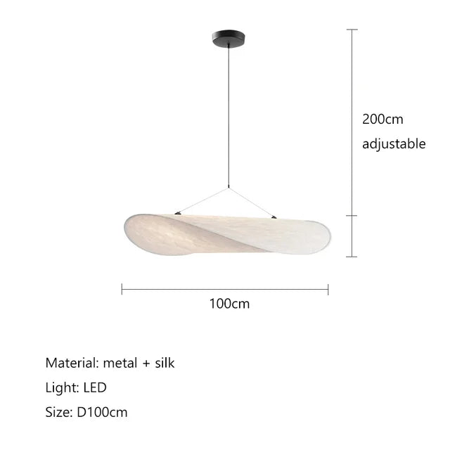 Artisan Glow: Decorative Lamp with Elegant Potato Chip Design