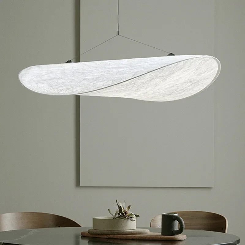 Artisan Glow: Decorative Lamp with Elegant Potato Chip Design