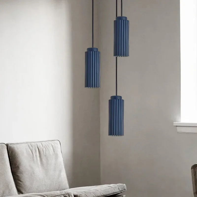 Minimalist Scandinavian LED Pendant Light, Modern Hanging Lamp for Dining Room & Kitchen, Integrated LED