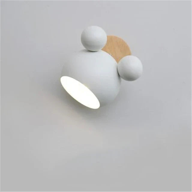 WhimsyGlow Kids Room Wall Light – Playful Character Design