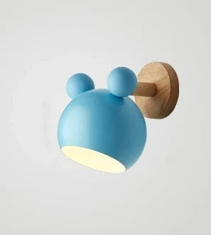 WhimsyGlow Kids Room Wall Light – Playful Character Design