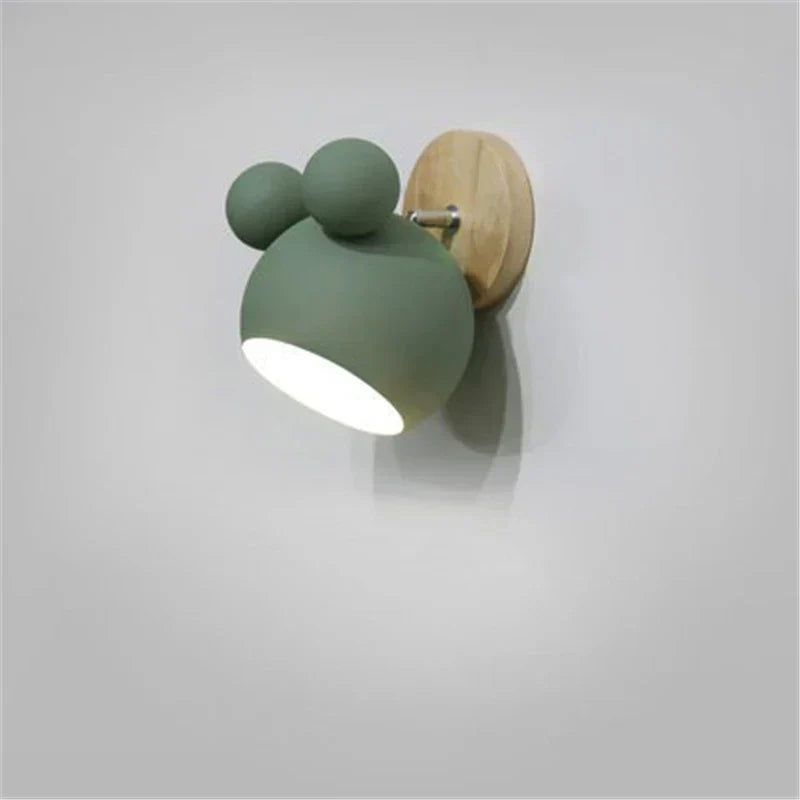 WhimsyGlow Kids Room Wall Light – Playful Character Design