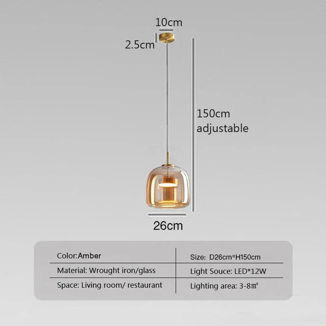 Taavita - Minimalistic Glass Lamp