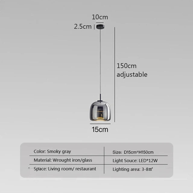 Taavita - Minimalistic Glass Lamp