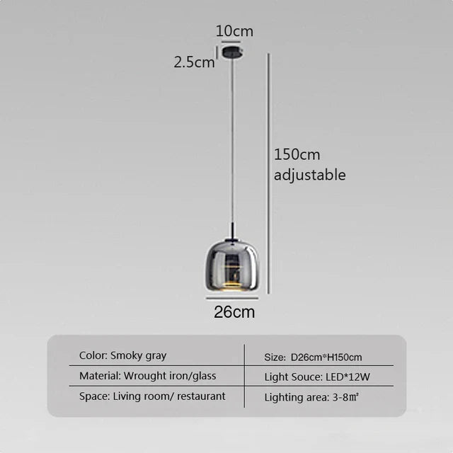 Taavita - Minimalistic Glass Lamp