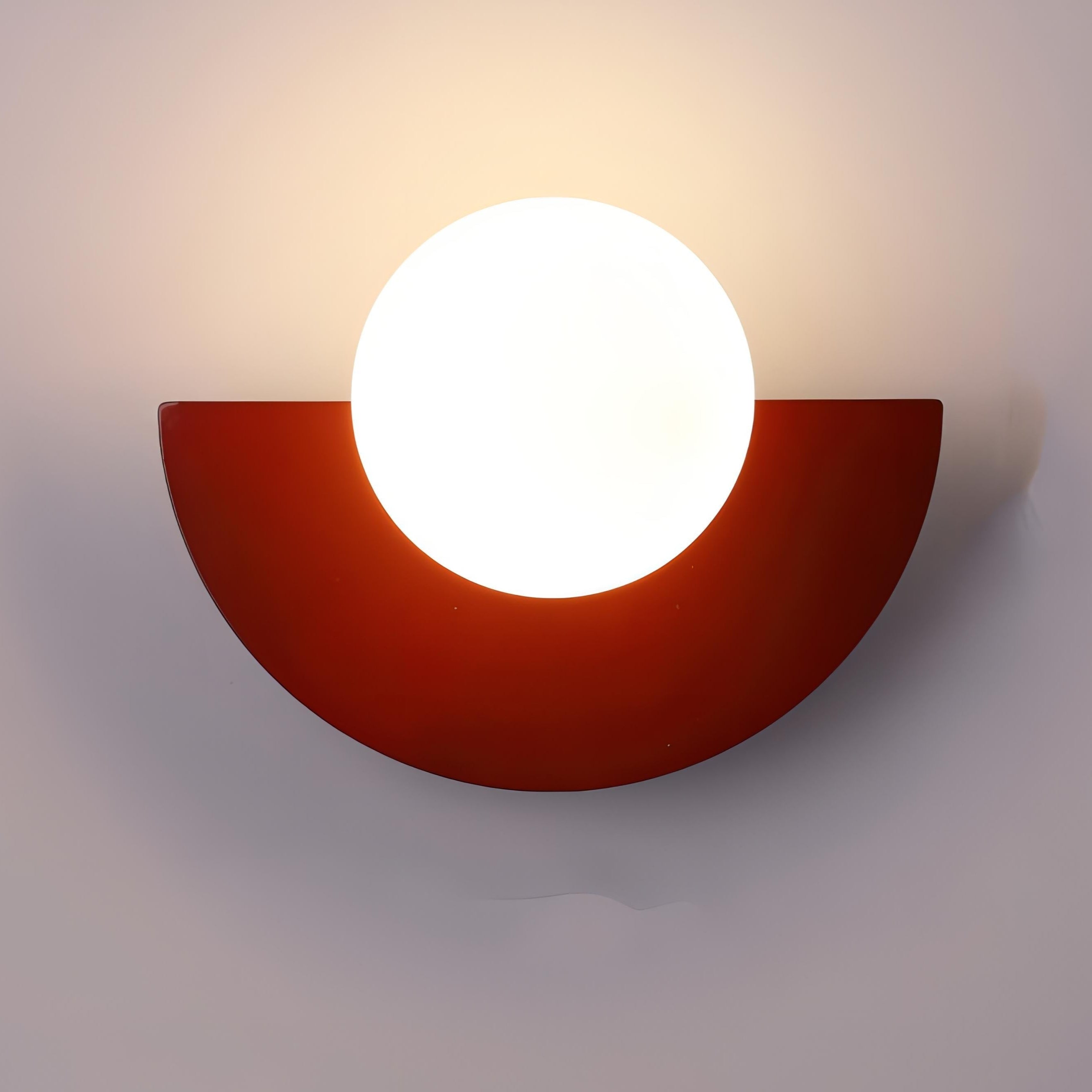 Stylish Semicircular Wall Light Fixture