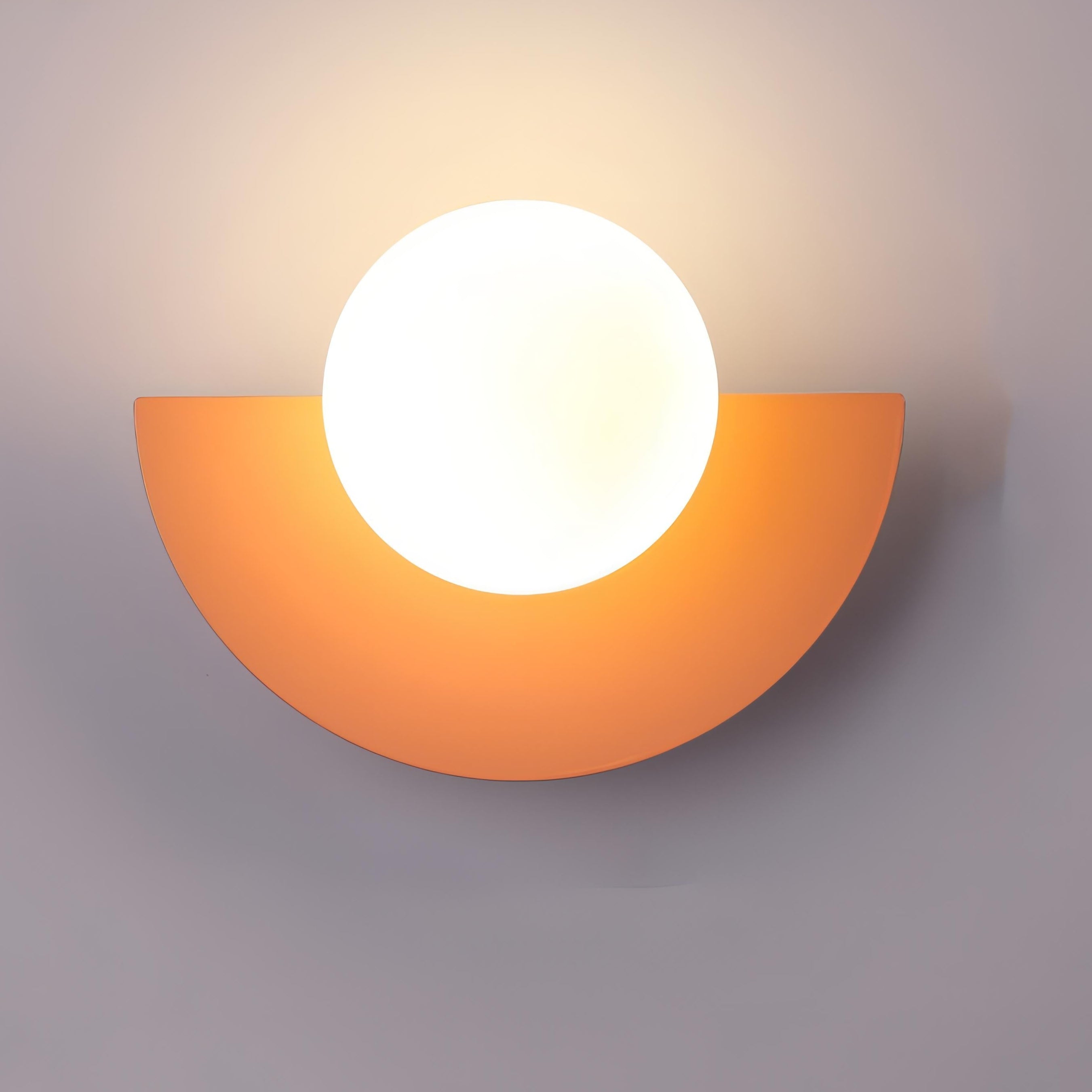 Stylish Semicircular Wall Light Fixture