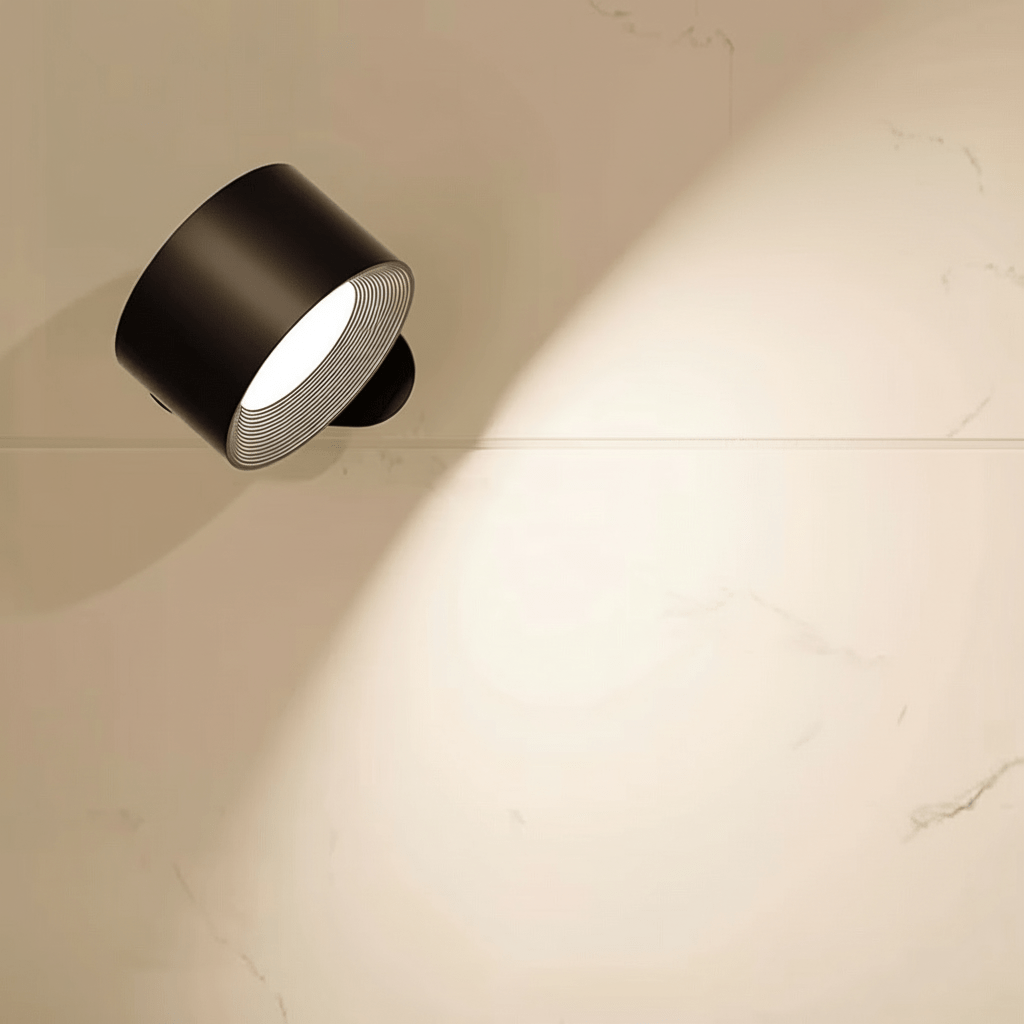 Swivel-Head Rechargeable LED Wall Lamp