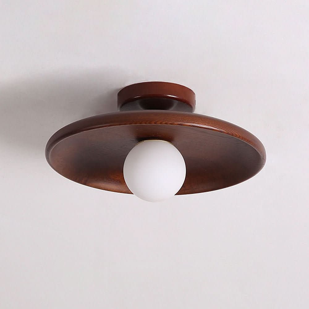 ScandiWood Pendant Light: Elegant Minimalist Ceiling Fixture