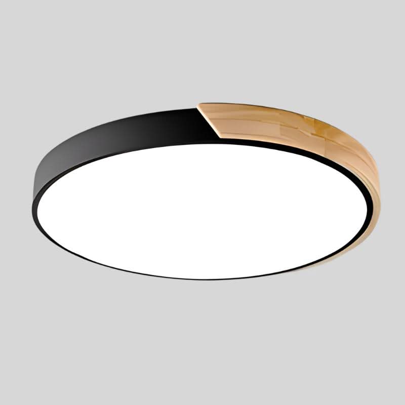 CozyNest Wooden LED Ceiling Light for Inviting Spaces