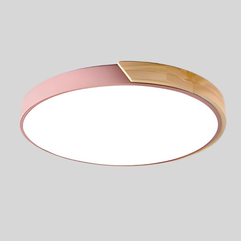 CozyNest Wooden LED Ceiling Light for Inviting Spaces