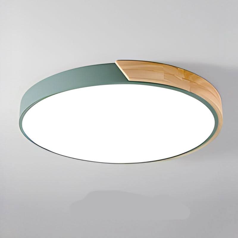 CozyNest Wooden LED Ceiling Light for Inviting Spaces
