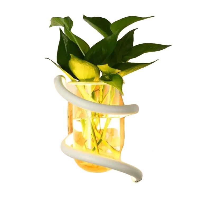 NatureGlow LED Wall Lamp with Integrated Planter for Outdoors