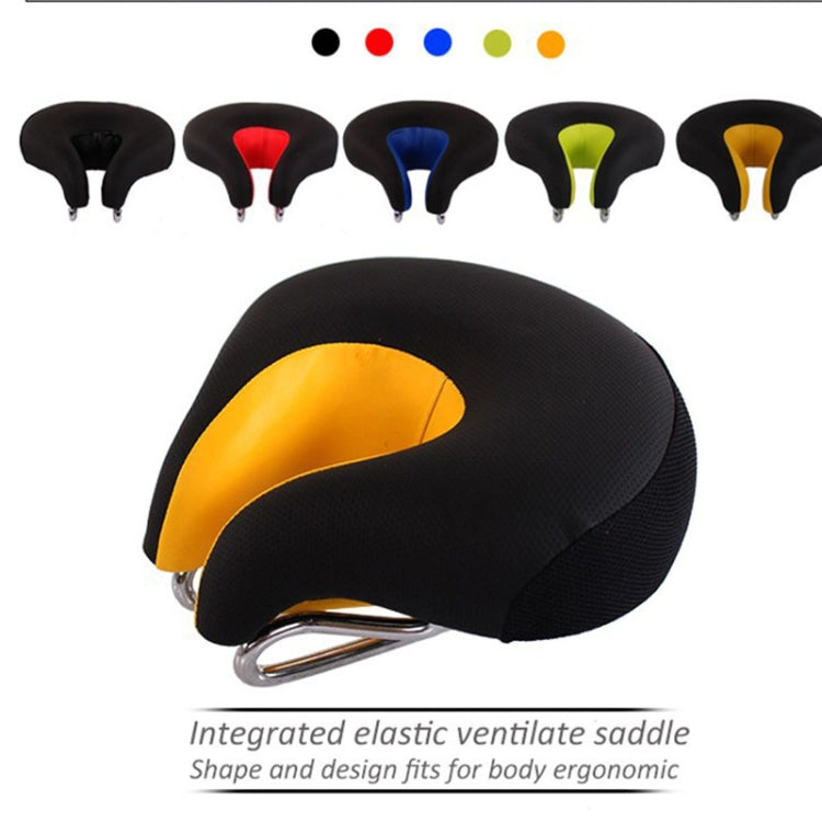 Thick Padded Noseless Bike Seat | Ergonomic Comfort for Better Riding