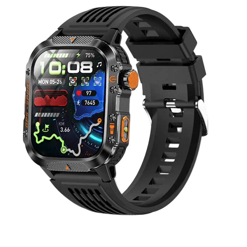 Rugged Smartwatch with GPS – Over 100 Sports Modes and Multi-Satellite Navigation