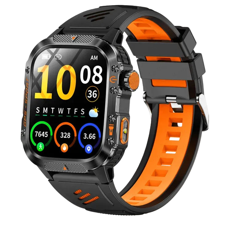 Rugged Smartwatch with GPS – Over 100 Sports Modes and Multi-Satellite Navigation