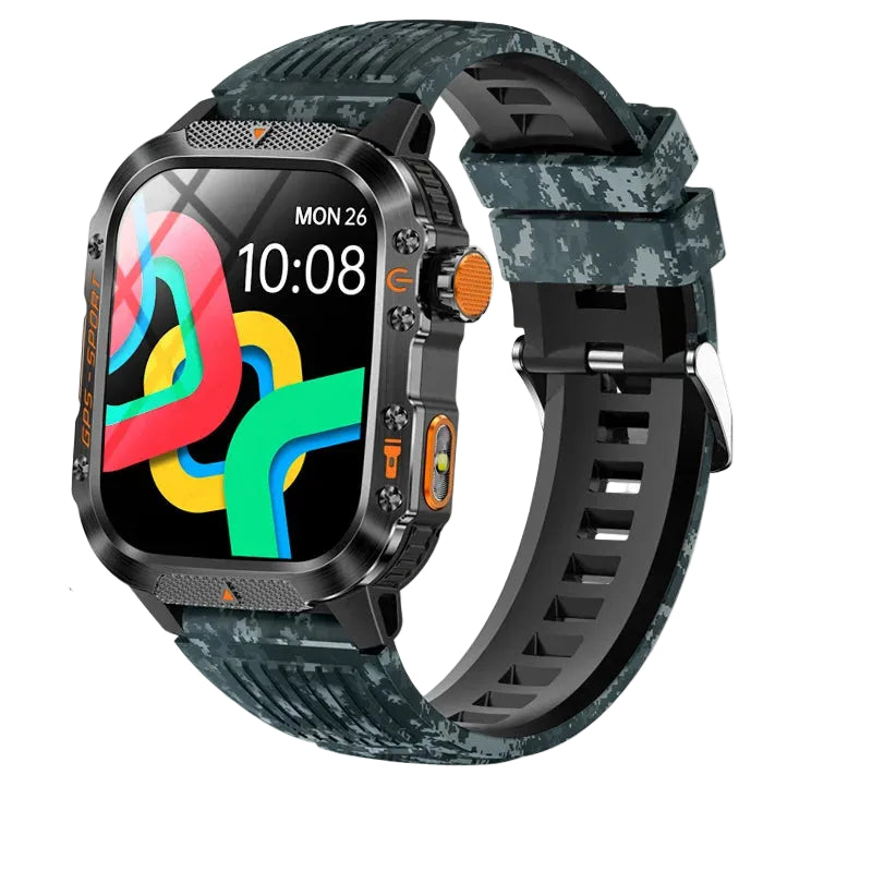 Rugged Smartwatch with GPS – Over 100 Sports Modes and Multi-Satellite Navigation