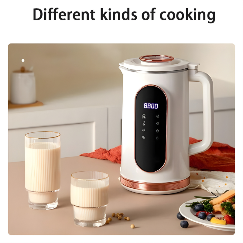 Nut Milk Maker Appliance - Stainless Steel with 12 Function Settings