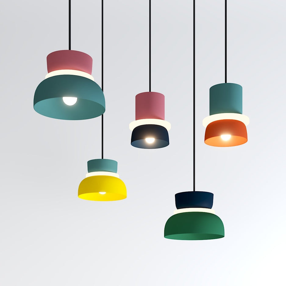 Vibrant Glow Adjustable Pendant Light for Modern Spaces