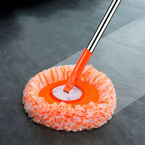Adjustable Circular Sweeping Brush with Rotating Feature