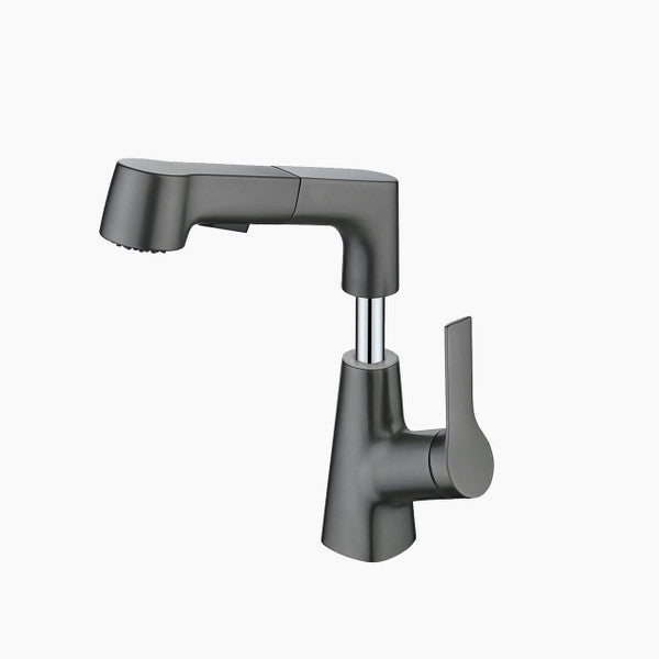 Stylish Bathroom Faucet with Flexible Hand Shower