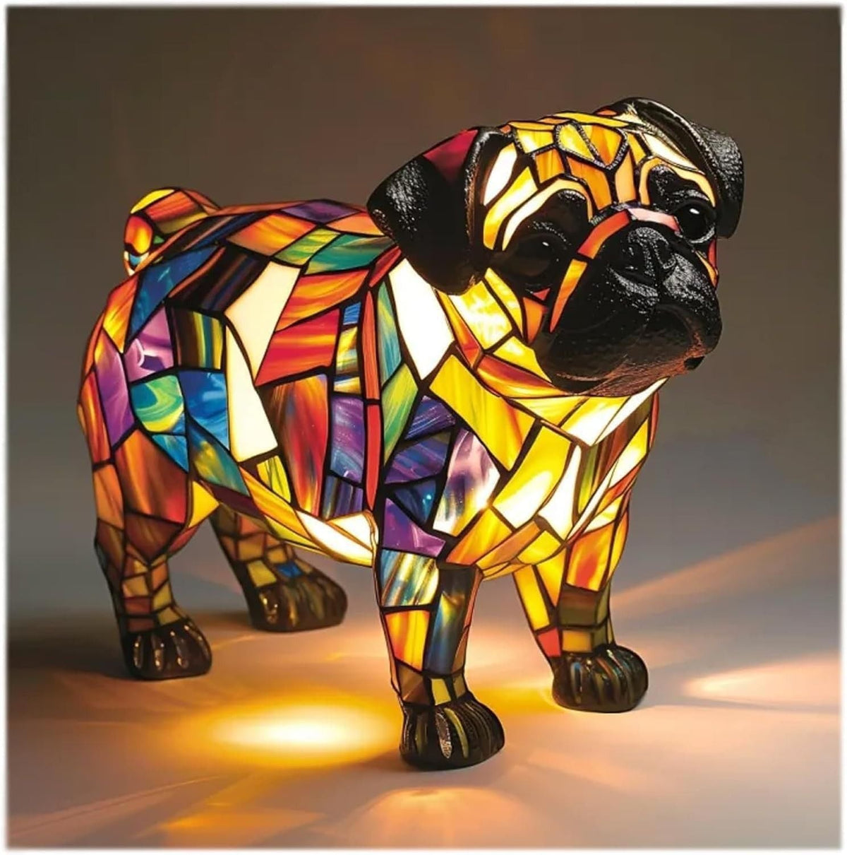 Charming Canine LED Table Lamp for Cozy Ambiance