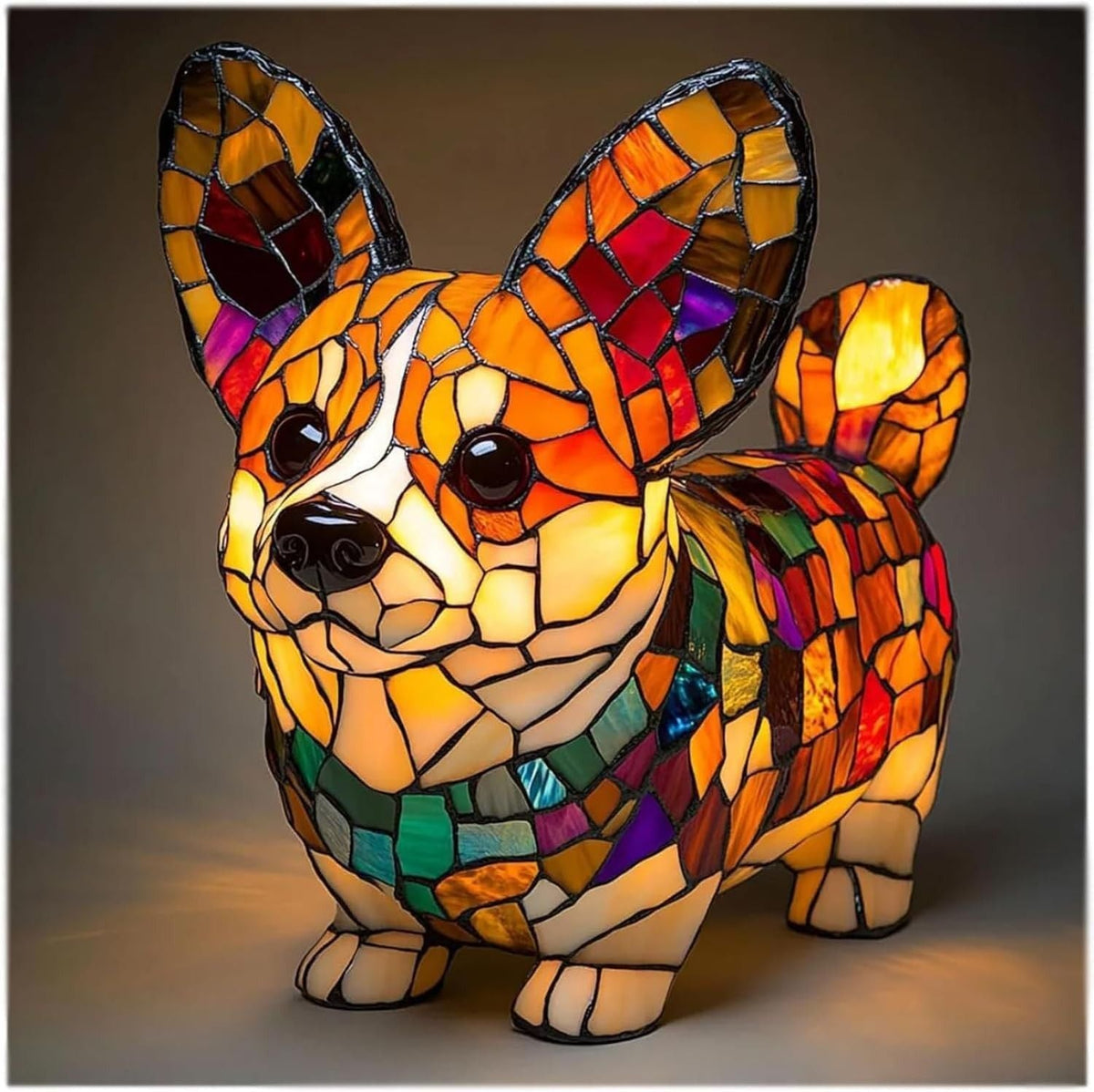 Charming Canine LED Table Lamp for Cozy Ambiance