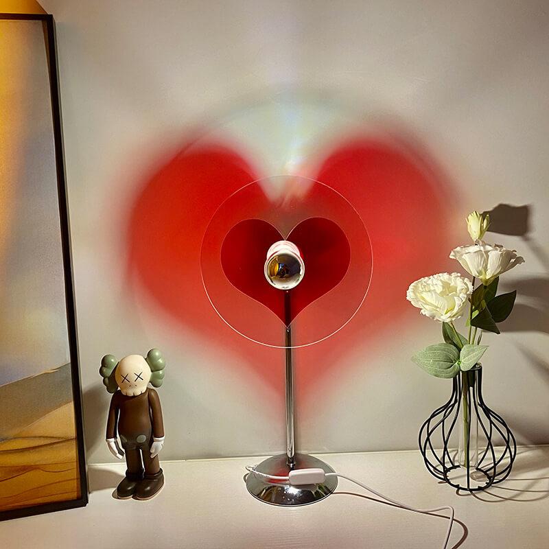 Taavita Heart Shape 1-Light LED Floor Lamp Vibes