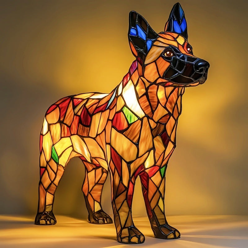 Charming Canine Table Lamp for Cozy Illumination