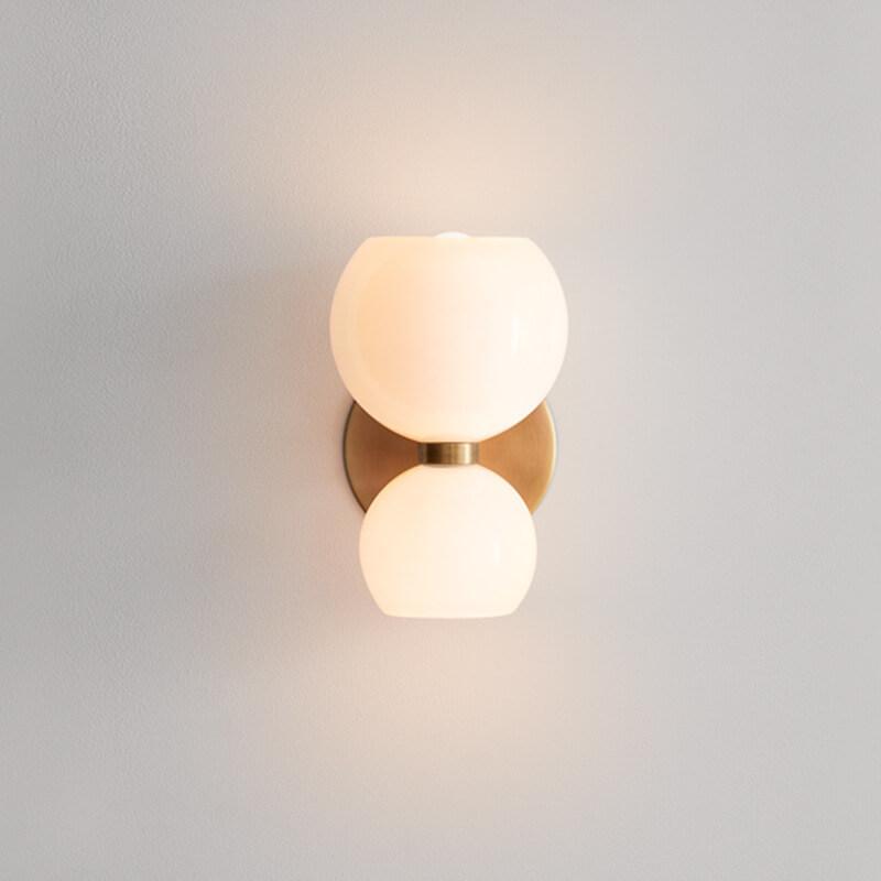 Pendant Wall Lights in Bowl-Shaped Design with 2 Lights