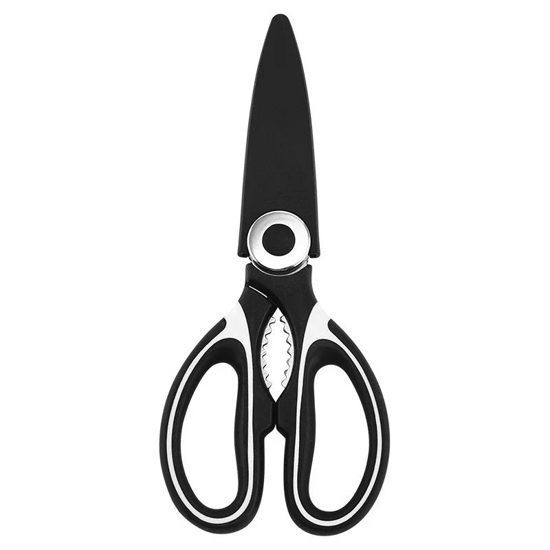 Versatile Kitchen Shears with Premium Stainless Steel Blades