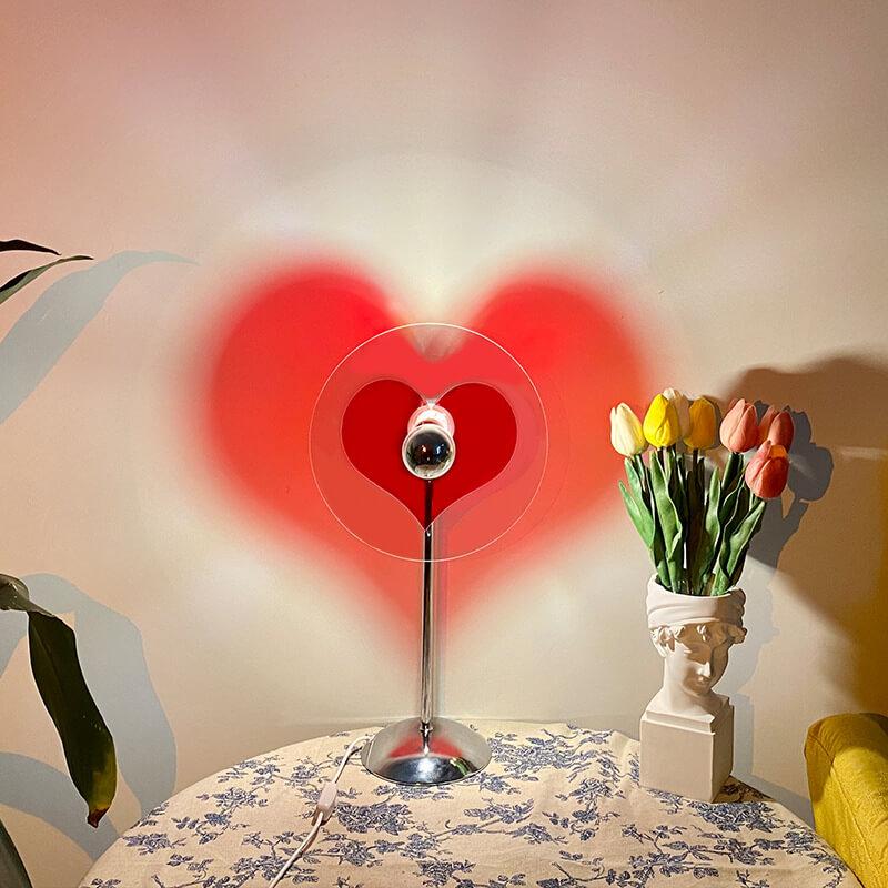 Taavita Heart Shape 1-Light LED Floor Lamp Vibes