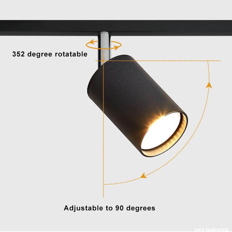 10W Taavita Rotatable LED Track Lighting made of Aluminum