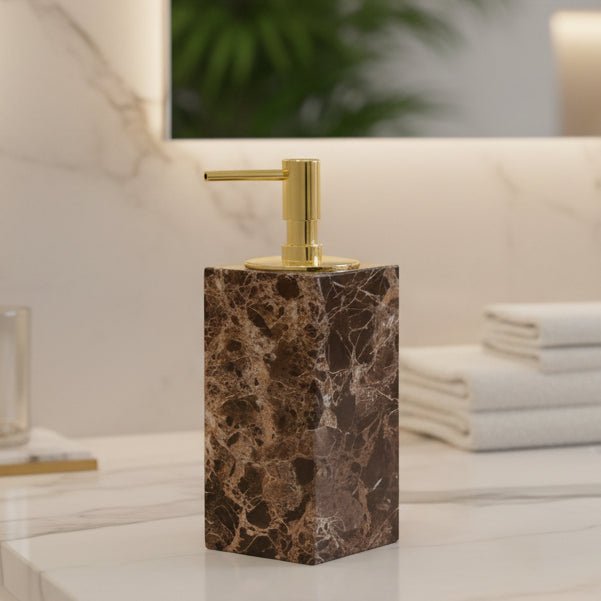 Luxurious Marble-Effect Bath Essentials for Stylish Bathrooms