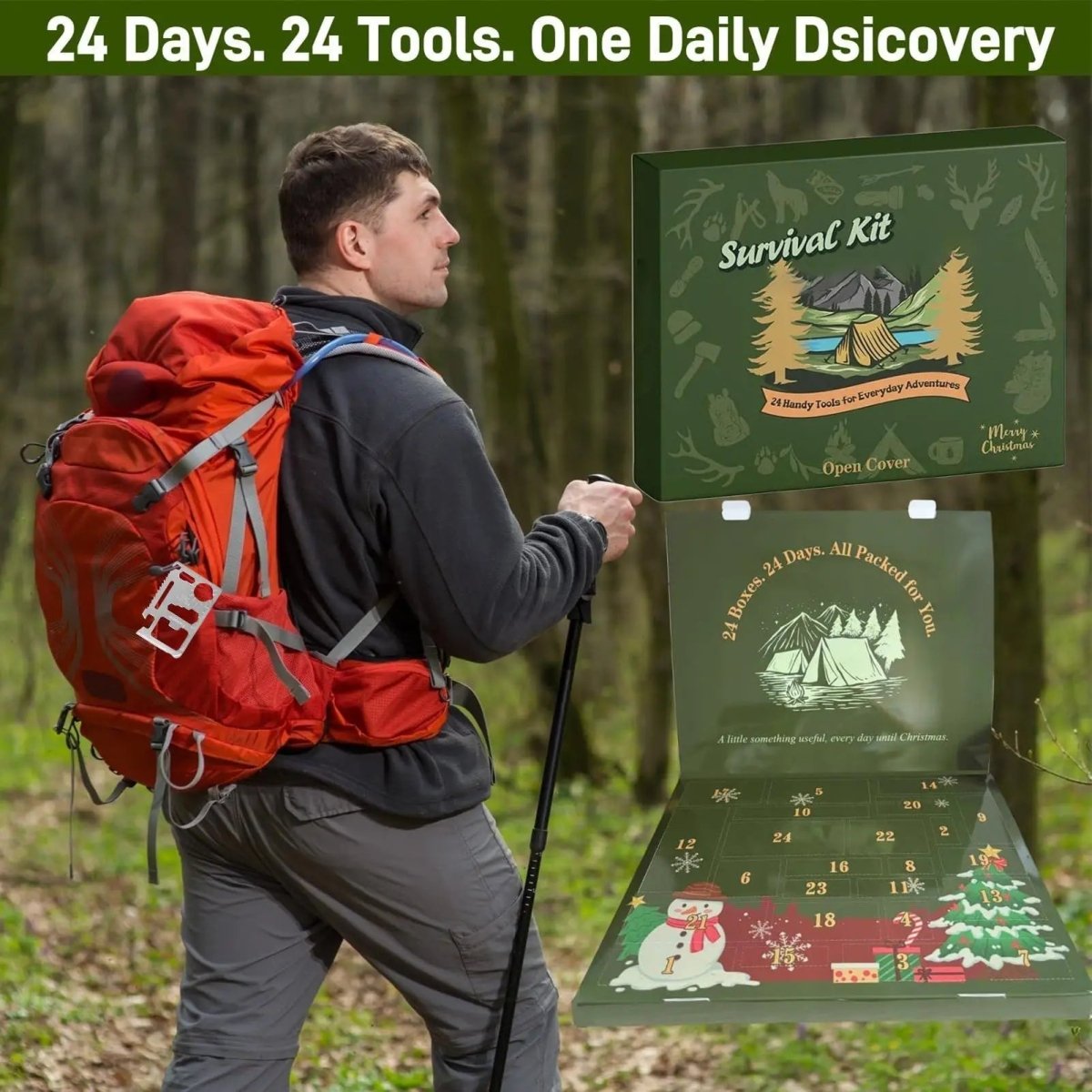 Expedition Essentials 24-Day Survival Tool Kit