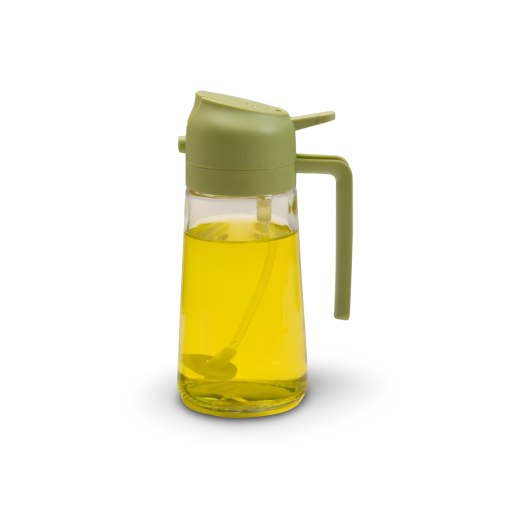 Effortless Glass Oil Sprayer and Dispenser for Your Kitchen