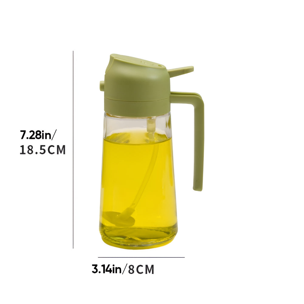 Effortless Glass Oil Sprayer and Dispenser for Your Kitchen