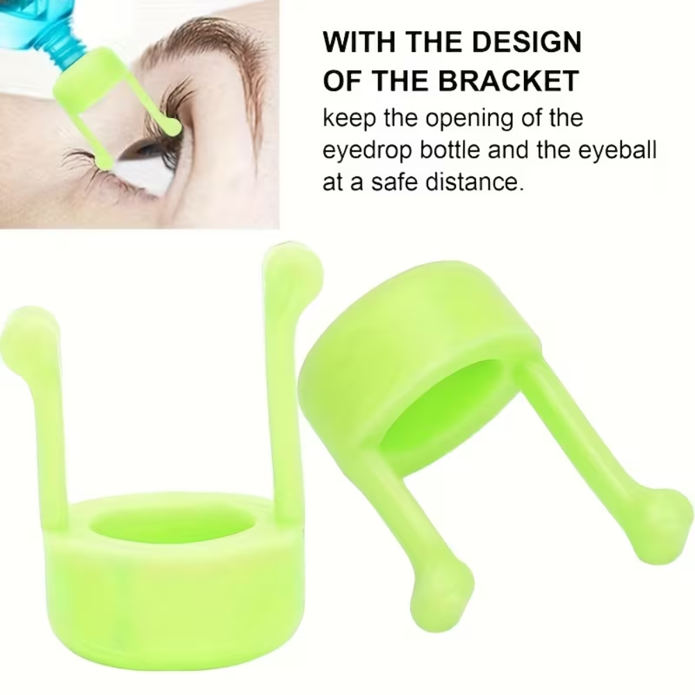 Precision Drop Applicator Tool with Anti-Shake Stabilizer for Eye Drops