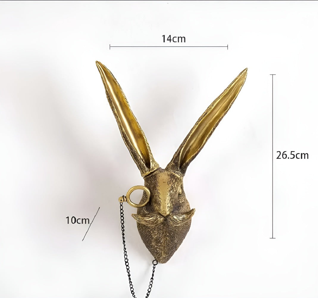 Chic Animal Head Wall Hook for Stylish Organization