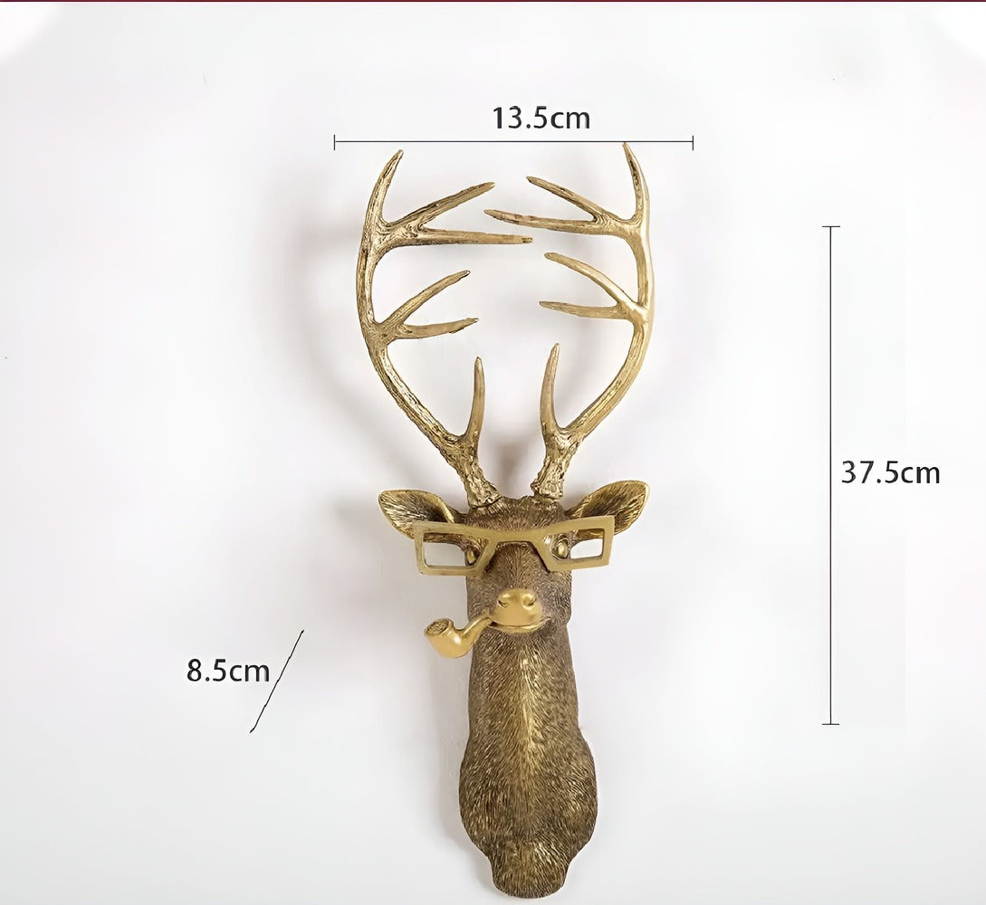 Chic Animal Head Wall Hook for Stylish Organization