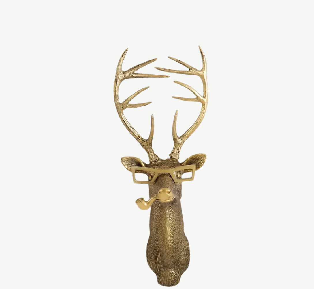 Chic Animal Head Wall Hook for Stylish Organization