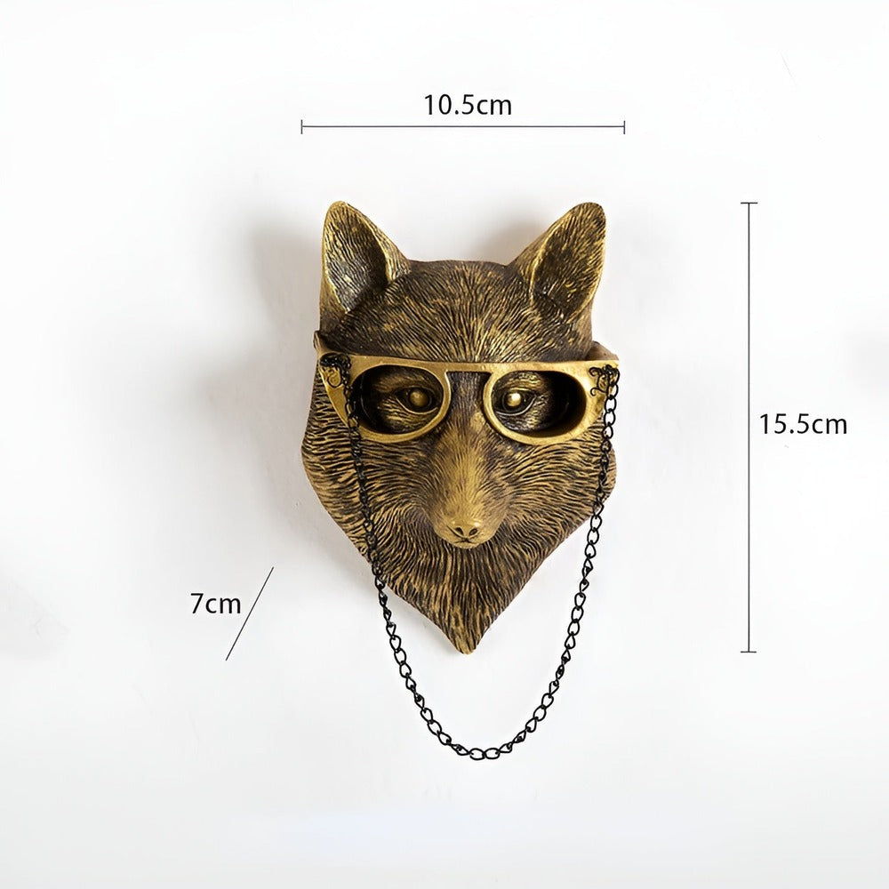 Chic Animal Head Wall Hook for Stylish Organization