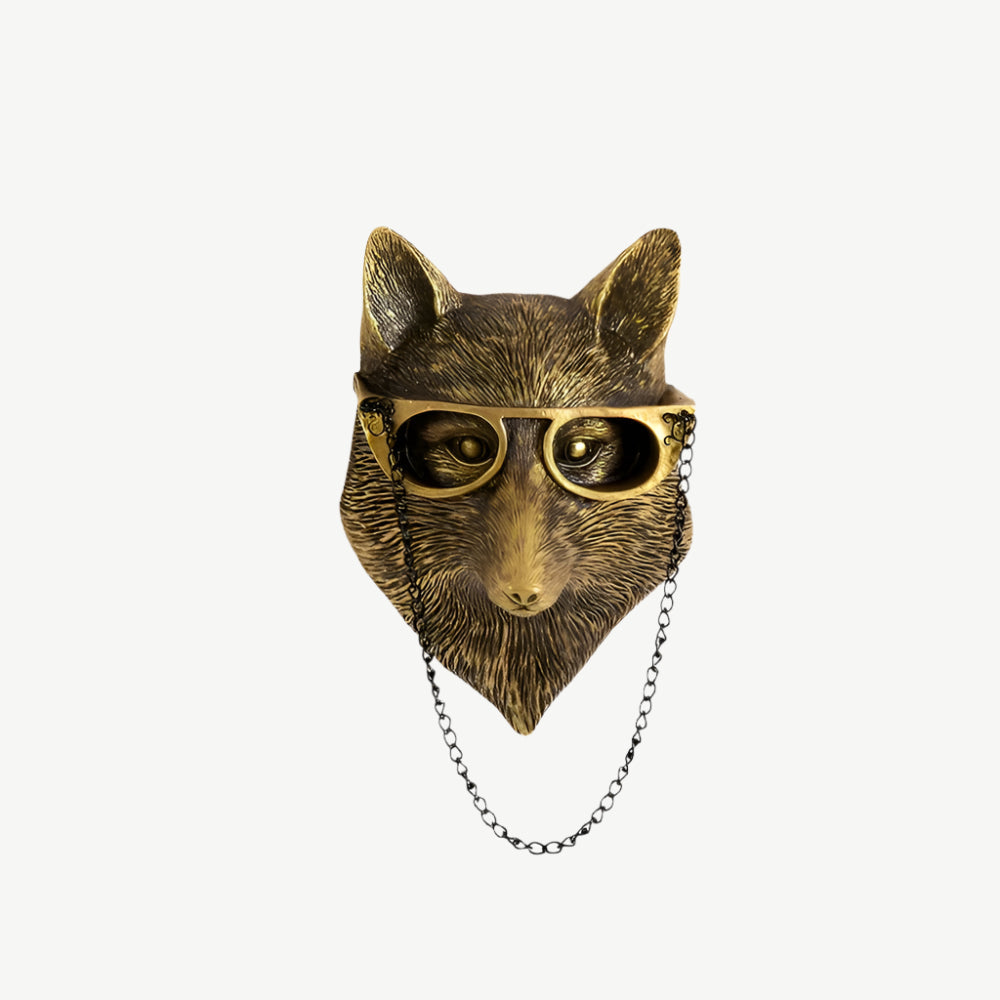 Chic Animal Head Wall Hook for Stylish Organization