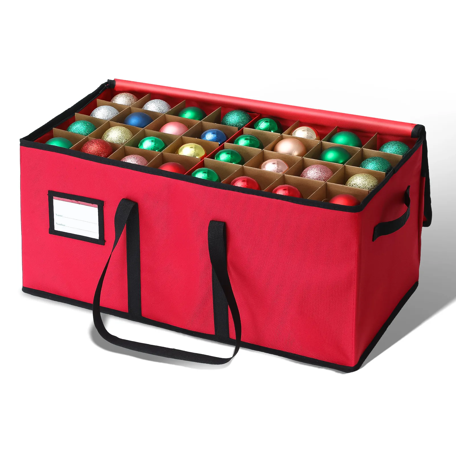 Space-Saving Holiday Ornament Storage Solution