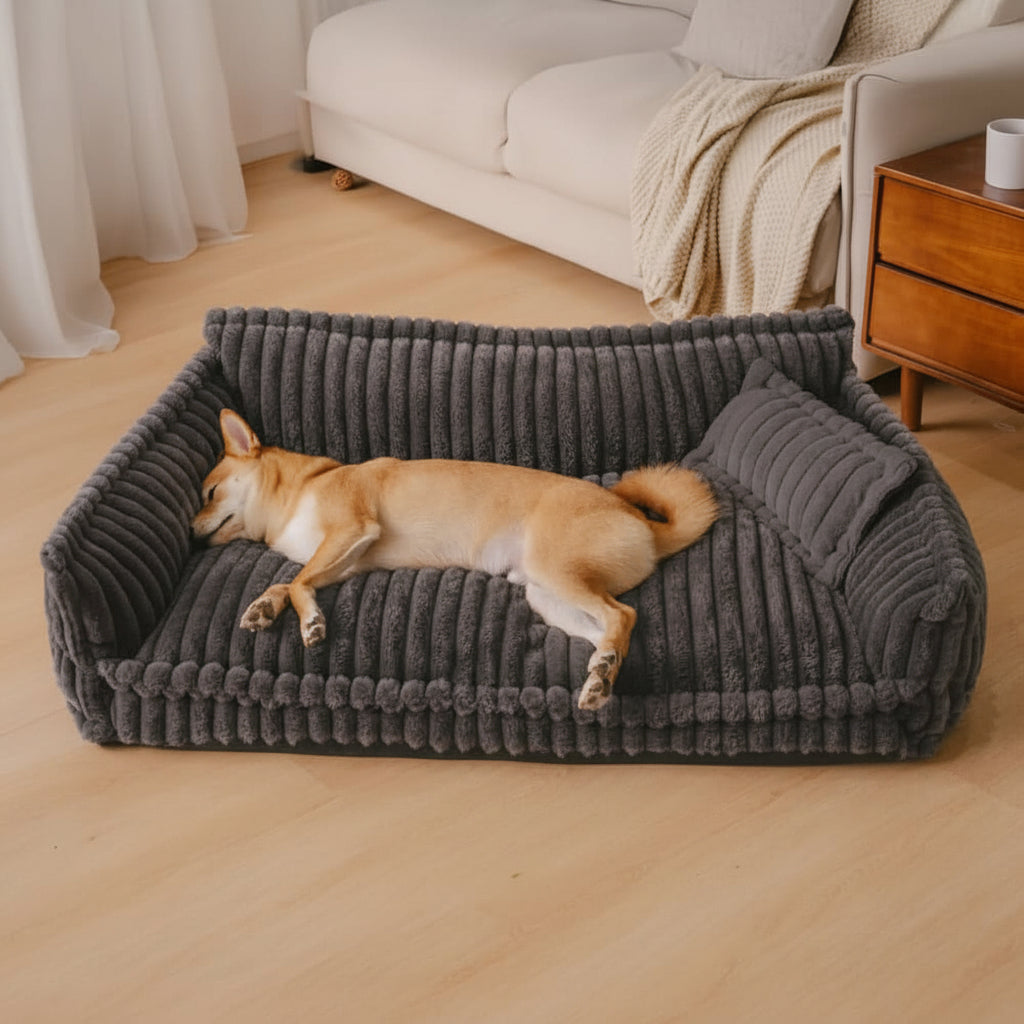 Ultimate Comfort Orthopedic Dog Bed with Neck Support