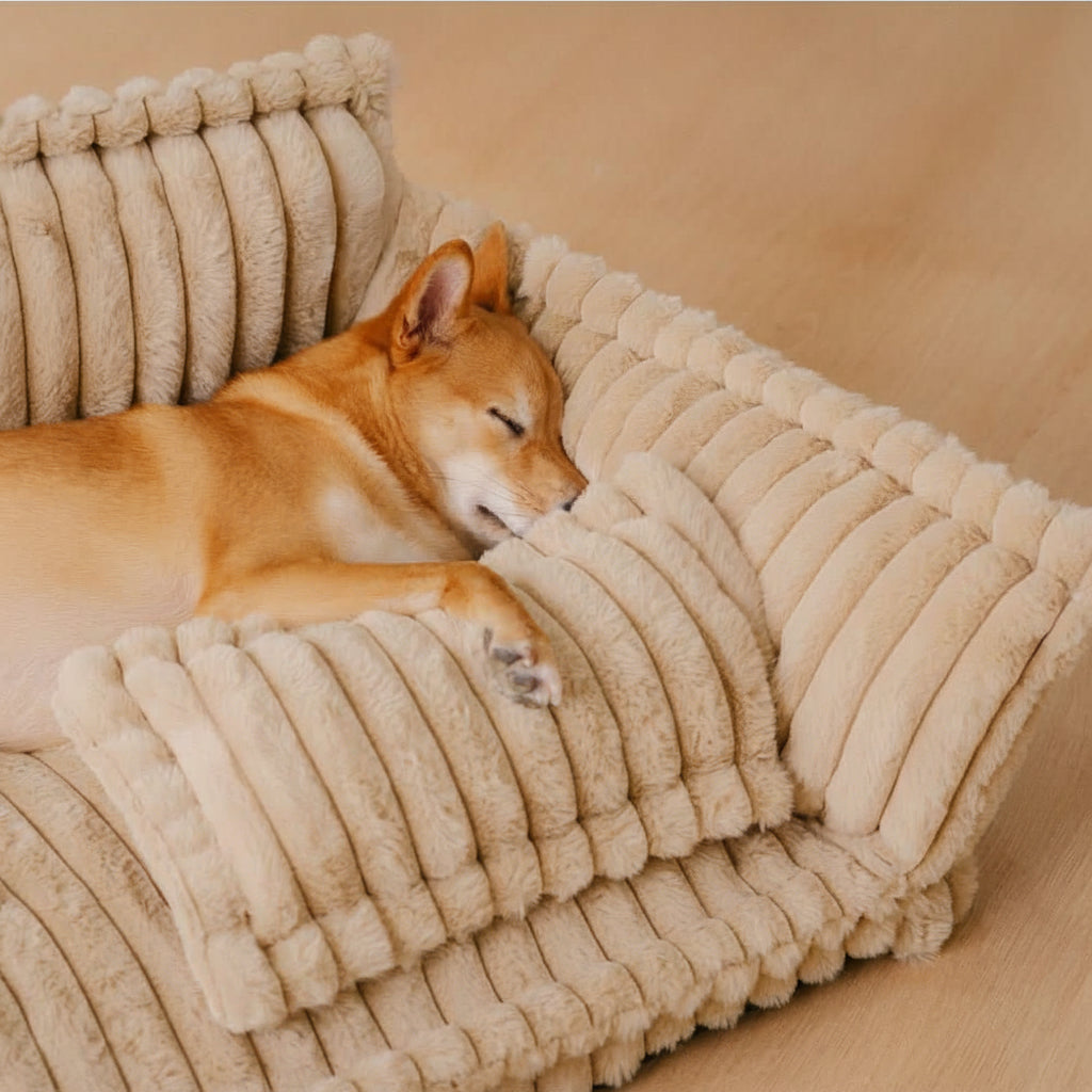 Ultimate Comfort Orthopedic Dog Bed with Neck Support