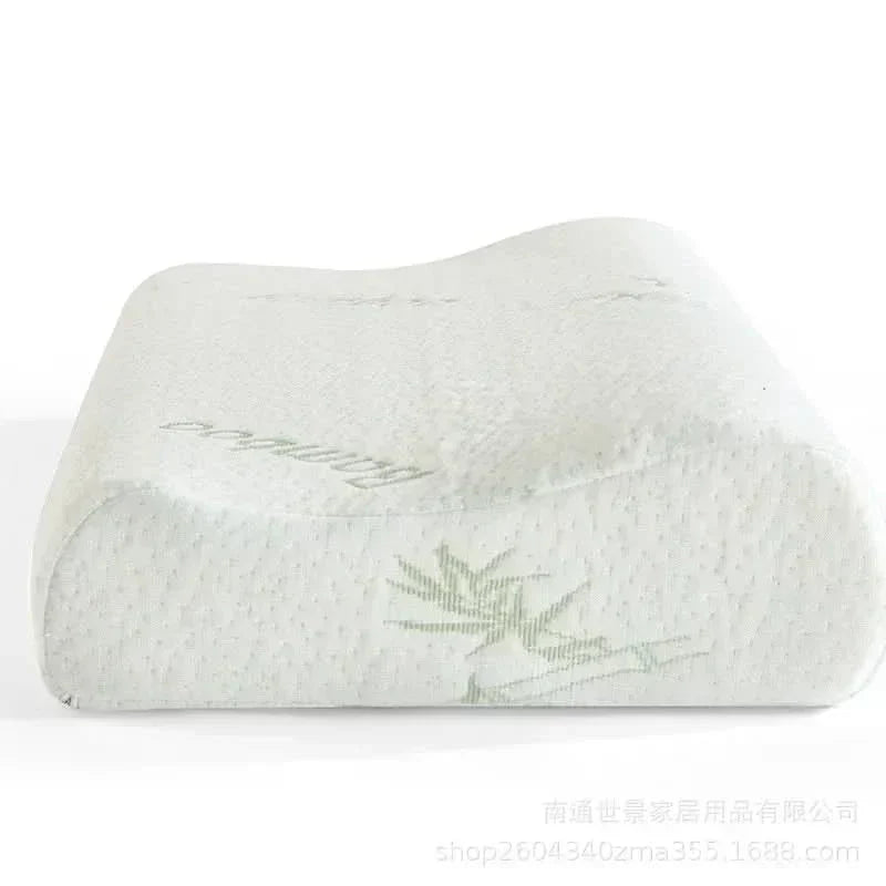 EcoComfort Bamboo Neck Support Pillow for Restful Sleep