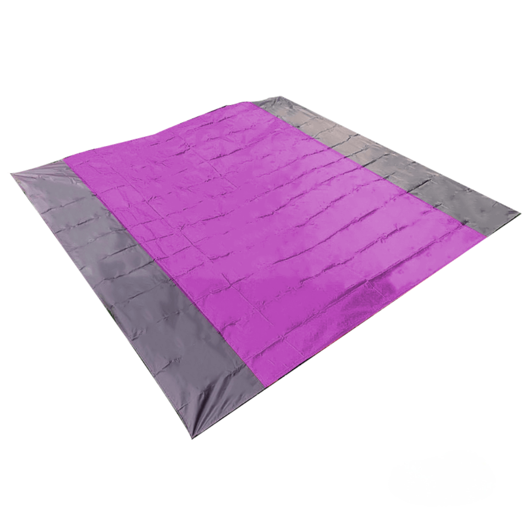 Portable Sand-Free Outdoor Mat for Beach Days and Picnics