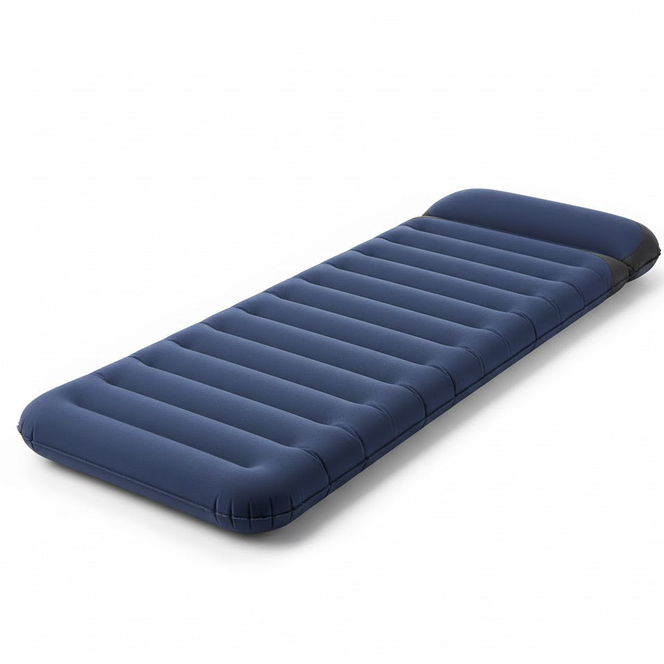 Inflatable Camping Mattress with Durable Fabric | Portable Outdoor Sleeping Pad
